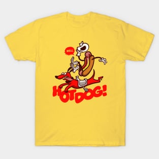 Hot Dog Cart Funny Men's T-Shirt