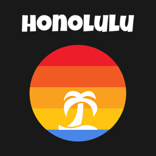 Honolulu Hawaii Tropical Paradise T-Shirt