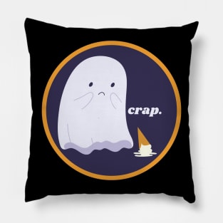 Ghostly Mishap Pillow