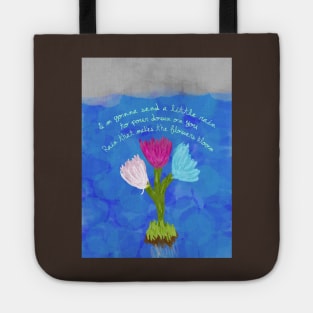 Kill The Messenger Lyric Poster Tote