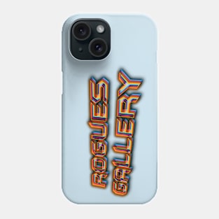 ROGUES GALLERY 80s Text Effects 5 Phone Case