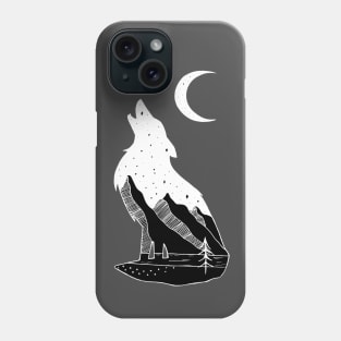 Night Wolf Moon #2 Phone Case