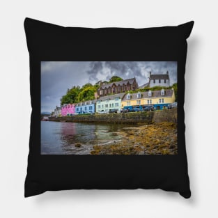 Portree Harbour, Isle of Skye Pillow