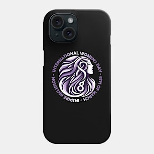 Inspire Inclusion International Women's Day 2024 18 March Feminist Gift Phone Case