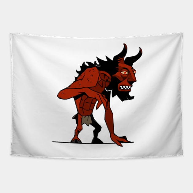 Nain Rouge Tapestry by COOLKJS0