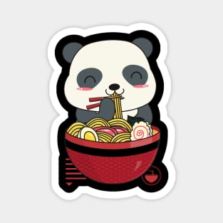 Panda ramen Magnet