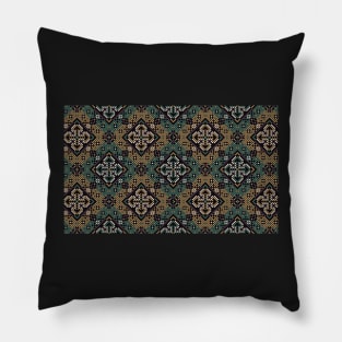 Ethnic pattern pet bandana Pillow