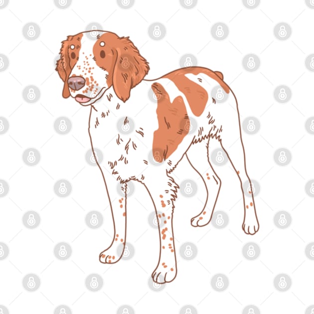 Brittany Spaniel by Csieben