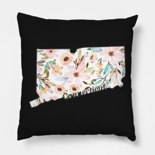 Floral Connecticut Pillow