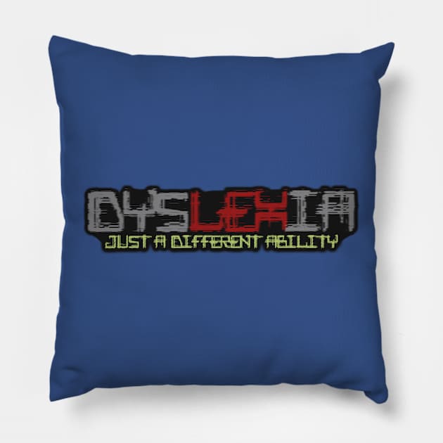 Dyslexia Pillow by Farewell~To~Us