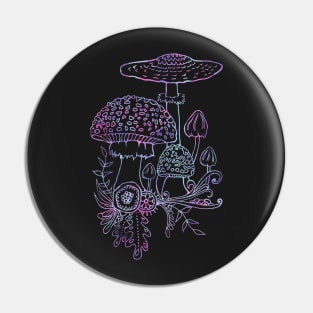 Mushrooms Pin