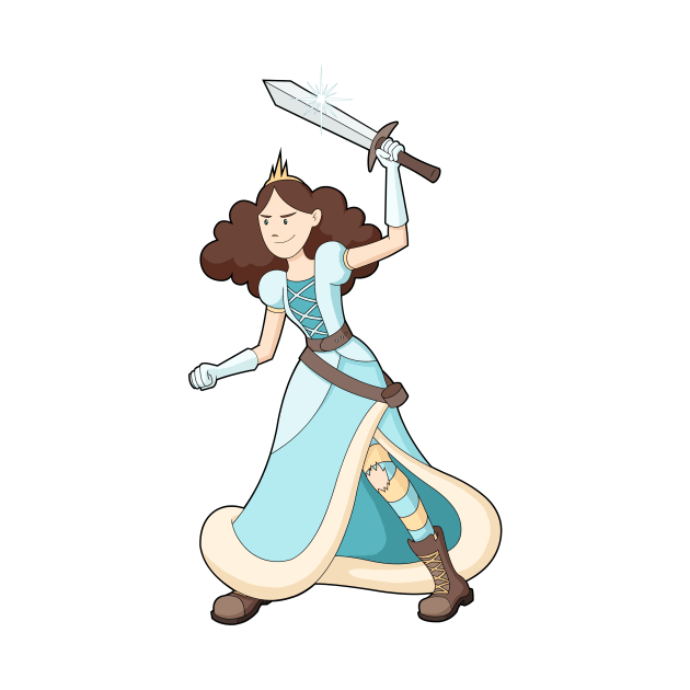 This Princess Saves Herself by PaperRain