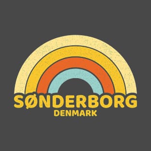 Retro Sonderborg Denmark T-Shirt