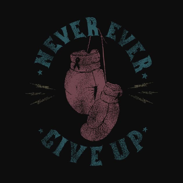 never give up by xenomorphlab
