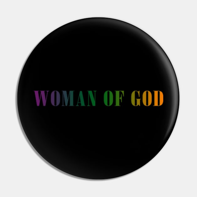 Woman Of God - Woman motivational Pin by Aanmah Shop