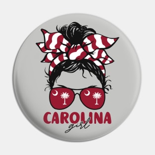 Proud Carolina Girl Letting My Roots Show // Messy Hair Don't Care South Carolina Pin