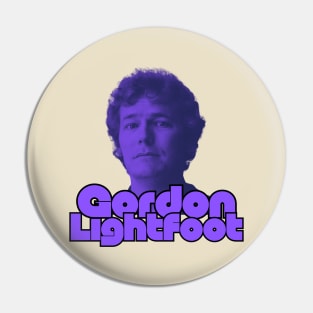 gordon lightfoot>>>original retro Pin