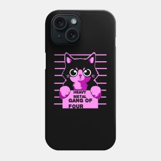 Gang of four cats Phone Case