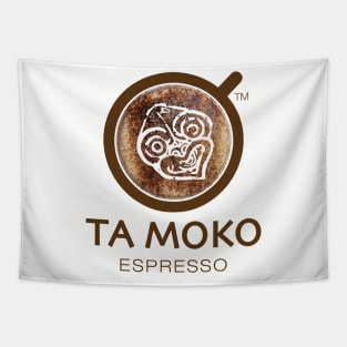 Ta Moko Logo Tapestry