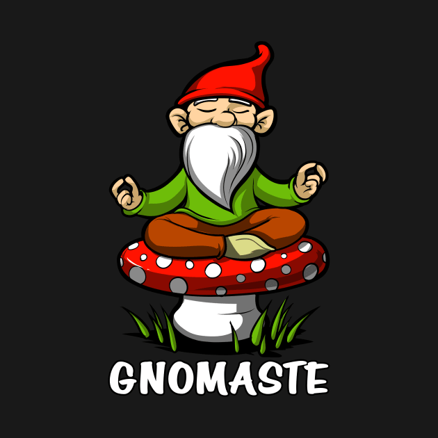 Gnomaste Yoga Gnome by underheaven