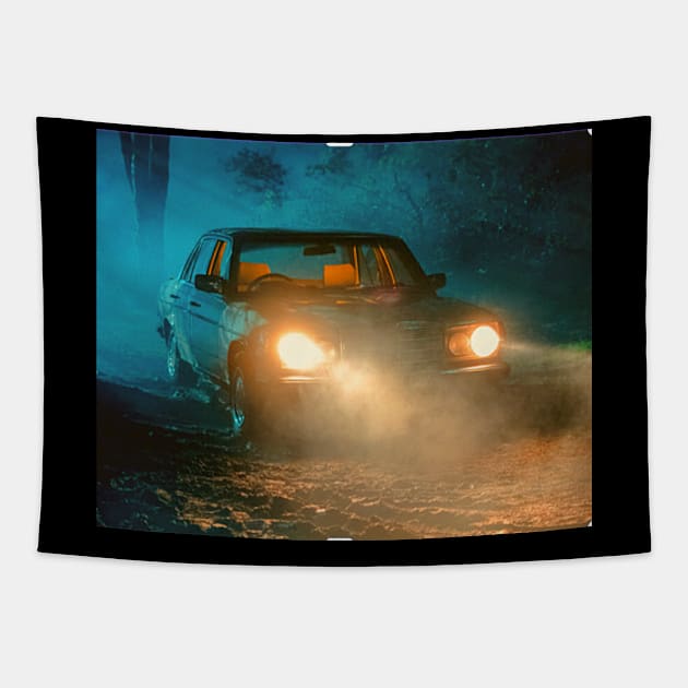 Haunting Car Tapestry by Kaddara