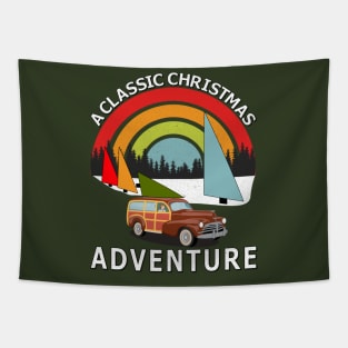 A Classic Christmas Adventure Tapestry