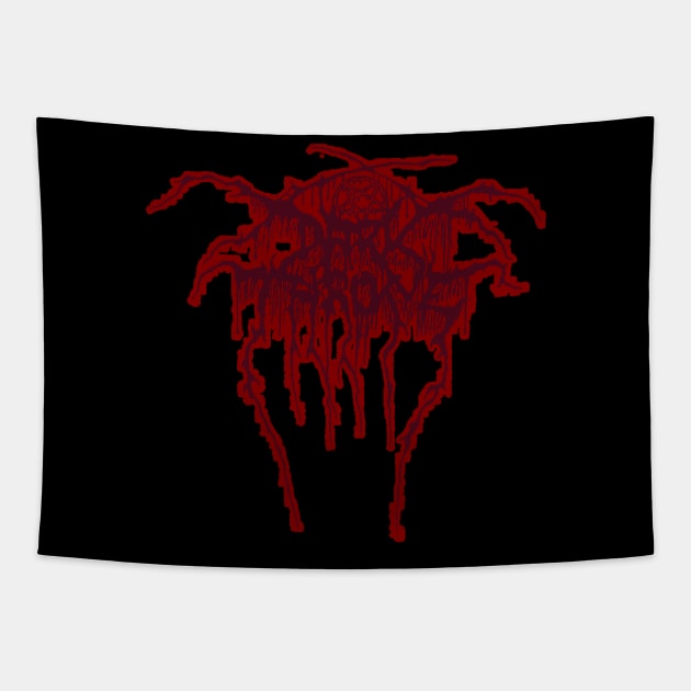 Norway Black Metal Tapestry by majgad