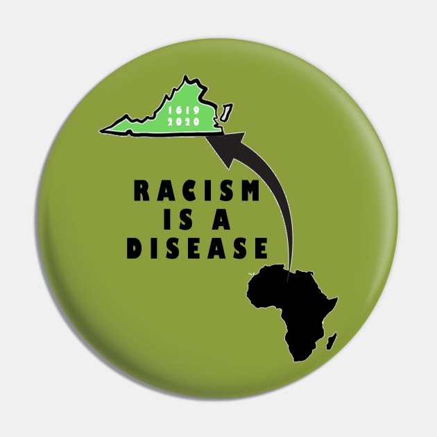 racism is a disease Pin by Arimasstore