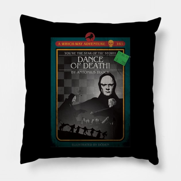 Dance of Death Pillow by Blueswade