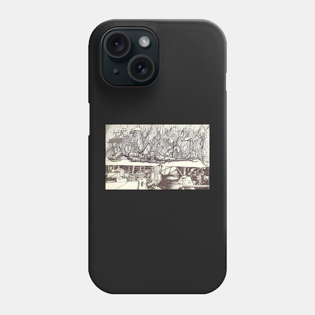 Under Observation Phone Case by Backbrain