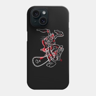 Chainsaw Bunny Cartoon Phone Case