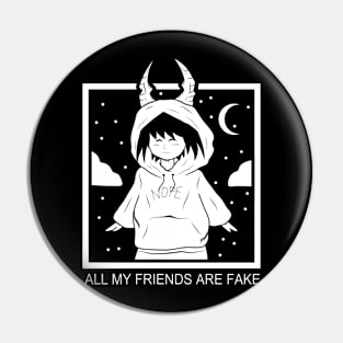 Kawaii girl Pin