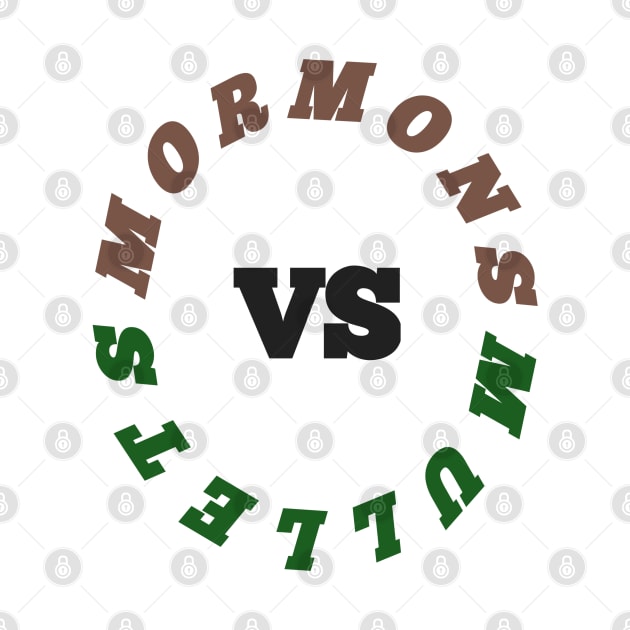 Mormons vs mullets by samishirt