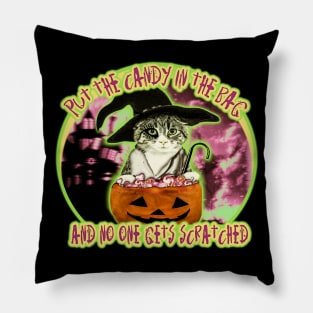 halloween cat Pillow