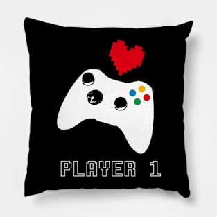 Player 1 Pillow