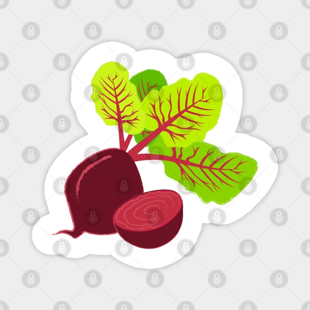 Beet Magnet by maya-reinstein