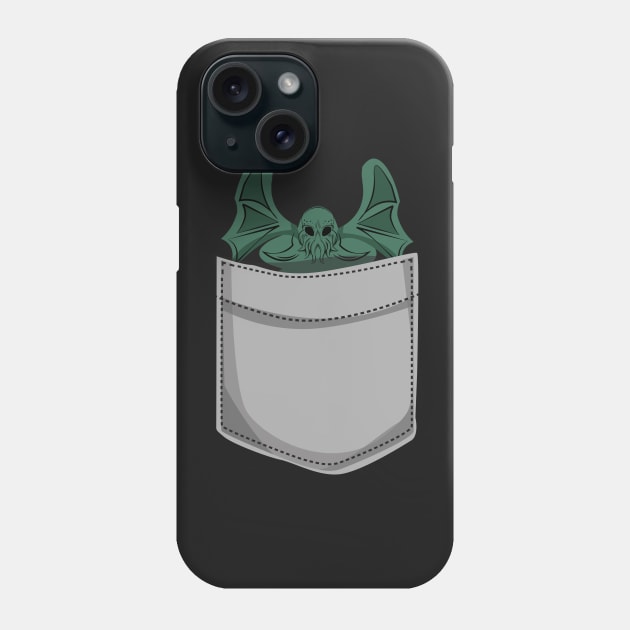 Cthulhu Clothes Pocket - Board Game Inspired Graphic - Tabletop Gaming  - BGG Phone Case by MeepleDesign