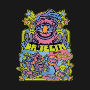 muppets dr teeth and the electric mayhem with kermit T-Shirt