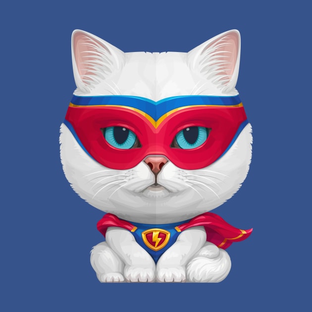 Superhero Cat by stonemask