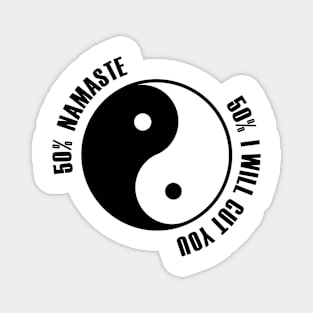 50% Namaste Magnet