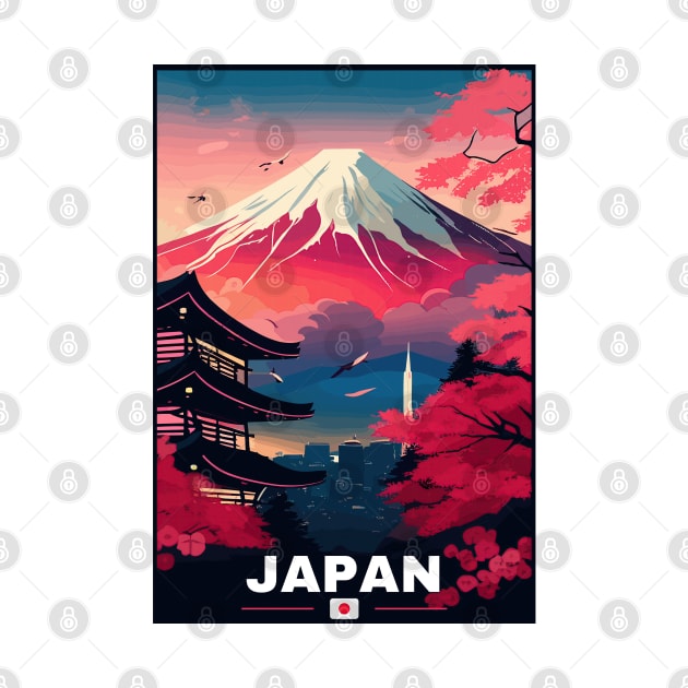 Japan | Tokyo - Print by theprintculturecollective