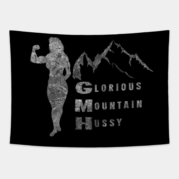 Glorious Mountain Hussy Tapestry by DorkTales