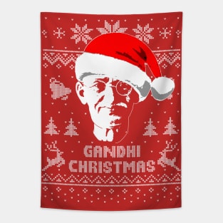 Mahatma Gandhi Christmas Tapestry