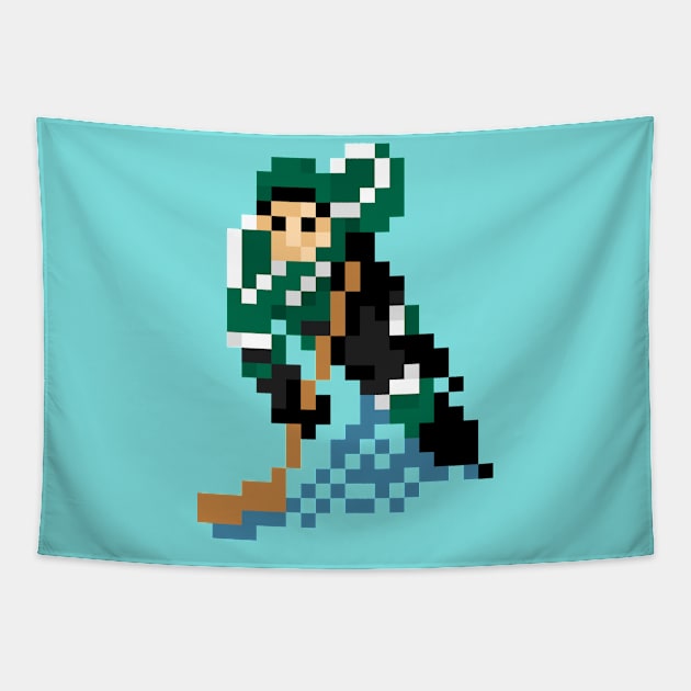 16-Bit Ice Hockey - Dallas Tapestry by The Pixel League