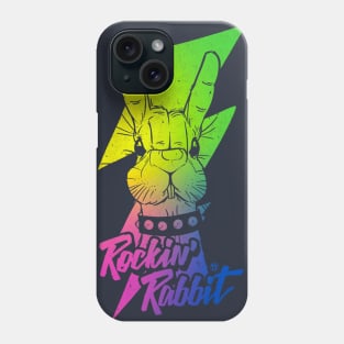 Rockin Rabbit v02 Phone Case