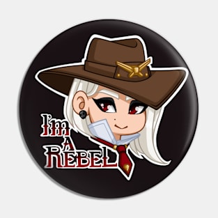 "I'm a Rebel" Pin