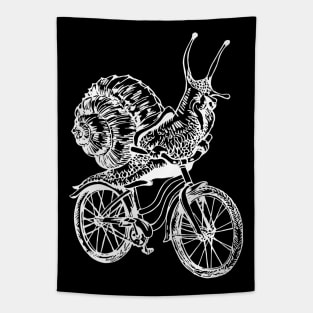 SEEMBO Snail Cycling Bicycle Cyclist Bicycling Bike Biker Tapestry