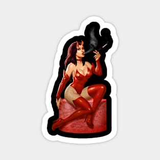 Red Devil Magnet