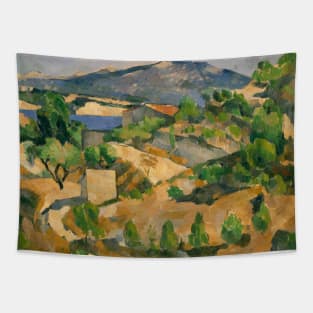 Francois Zola Dam by Paul Cezanne Tapestry