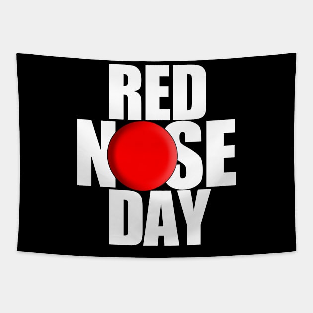 Red Nose Day Tapestry by hilu